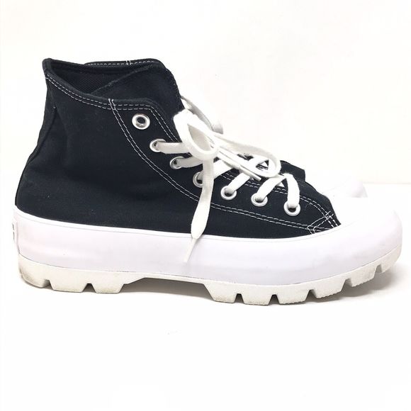 Converse Shoes - CONVERSE Chuck Taylor All Star Hi Lugged Shoe Hi Top Black Womens Size 8